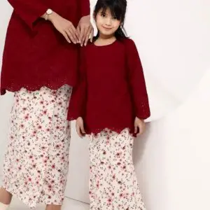 MELUR KIDS COTTON EYELET KURUNG